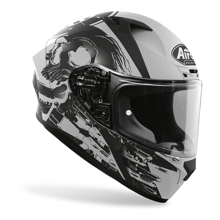 Kask integralny Airoh VALOR AKUNA BLACK MATT czarny szary