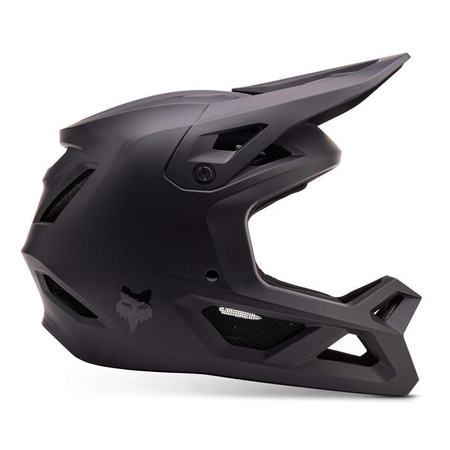 Kask rowerowy dziecięcy FOX JUNIOR RAMPAGE CE BLACK MATT czarny mat