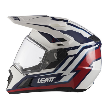 Kask cross z goglami LEATT ADV 7.5 ROYAL BLUE/RED niebieski czerwony