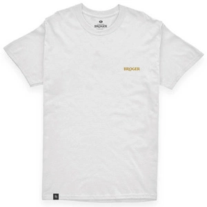 Koszulka T-shirt BROGER MOTO CHILL CLUB WHITE biały