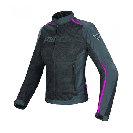 Kurtka tekstylna damska DAINESE HYDRA FLUX LADY D-DRY BLACK/GREY/PINK czarny szary różowy