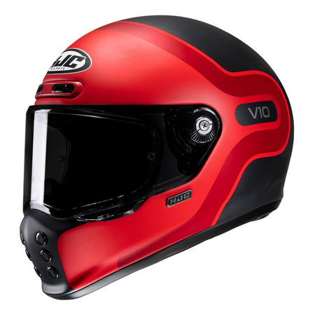 Kask integralny HJC V10 GRAPE RED/BLACK czerwony czarny