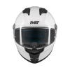 Kask integralny MT STINGER 2 PURE GLOSS PEARL WHITE biały