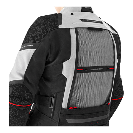 Kurtka tekstylna damska SHIMA TRACKER LADY LIGHT GREY szary