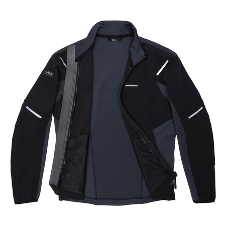 Kurtka SPIDI MISSION-T SOFTSHELL BLACK czarny