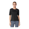 Koszulka rowerowa damska FOX LADY FLEXAIR ASCENT BLACK czarny