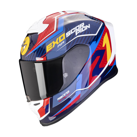 Kask integralny SCORPION EXO R1 EVO AIR COUP BLUE/RED/YELLOW niebieski czerwony żółty