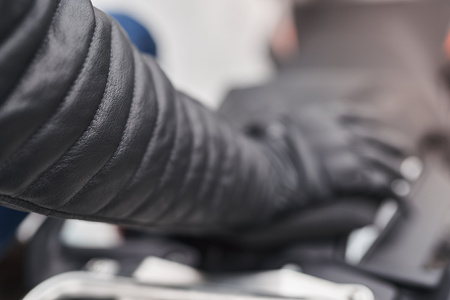 Kurtka skórzana SHIMA WINCHESTER 2.0 BLACK czarny