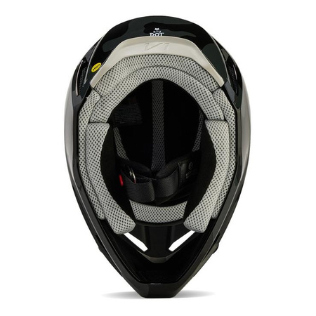 Kask cross dziecięcy FOX JUNIOR V1 BNKR BLACK CAMO czarny szary