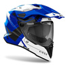 Kask integralny AIROH COMMANDER 2 REVEAL BLUE GLOSS niebieski biały czarny