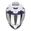 Kask integralny SCORPION EXO 520 EVO AIR BANSHEE MATT WHITE/BLUE/PURPLE biały niebieski fioletowy