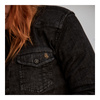 Koszula motocyklowa damska BROGER ALASKA LADY JEANS WASHED BLACK czarny