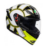 Kask integralny AGV K1 GOTHIC 46 czarny żółty biały