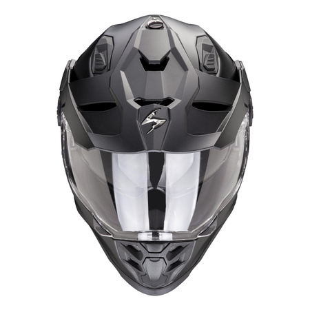 Kask integralny SCORPION ADF-9000 AIR SOLID MATT PEARL BLACK czarny mat