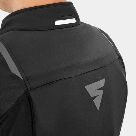 Kurtka tekstylna SHIMA SOLID 2.0 BLACK/WHITE czarny biały
