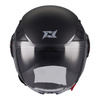 Kask otwarty AXXIS METRO S SOLID V2 A1 MATT BLACK czarny mat