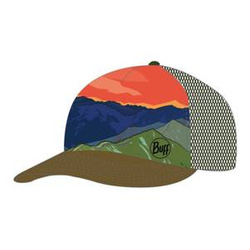 Czapka z daszkiem BUFF TRUCKER CAP PANORAMA brązowy czerwony granatowy zielony