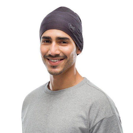 Czapka zimowa BUFF MICROFIBER REVERSIBLE US SPEED BLACK