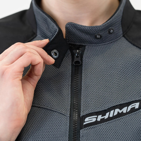 Kurtka tekstylna damska SHIMA RUSH 2.0 VENTED LADY PINK szary różowy czarny