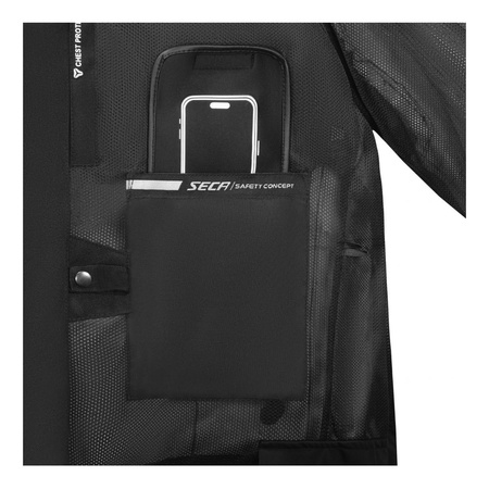 Kurtka tekstylna damska SECA ARRAKIS III LADY BLACK czarny