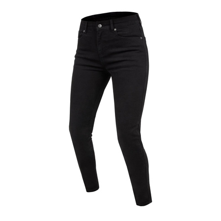 Jeansy motocyklowe damskie REBELHORN CLASSIC III LADY SKINNY FIT BLACK czarny