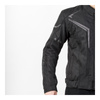 Kurtka tekstylna OZONE FLOW BLACK czarny