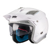 Kask otwarty MT DISTRICT SV S SOUL A2 GLOSS biały
