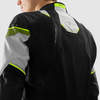 Kurtka tekstylna REBELHORN HIFLOW V BLACK/GREY/FLUO YELLOW czarny szary żółty fluo