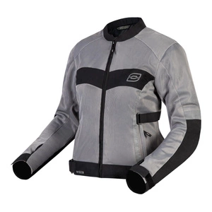 Kurtka tekstylna damska OZONE DART LADY SILVER/BLACK srebrny czarny