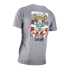 Koszulka T-shirt LEATT CORE TITANIUM szary