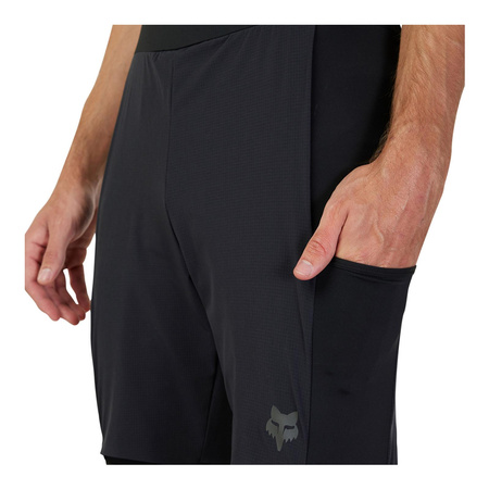 Spodenki rowerowe FOX FLEXAIR CARGO BIB ASCENT BLACK czarny