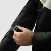 Kurtka tekstylna REBELHORN HIFLOW V BLACK/GREY/FLUO YELLOW czarny szary żółty fluo