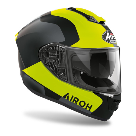 Kask integralny AIROH ST501 DOCK YELLOW MATT żółty szary czarny