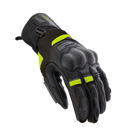 Rękawice szosowo-turystyczne REBELHORN RANGE BLACK/ANTHRACITE/FLUO YELLOW czarny szary żółty fluo