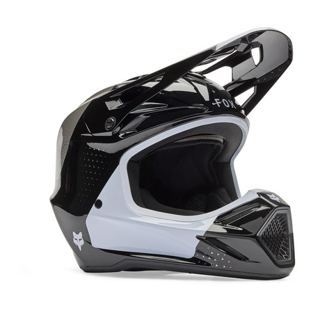 Kask cross FOX V3 TINE BLACK czarny