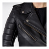 Kurtka skórzana damska OZONE RAMONES MODERN LADY MATT BLACK czarny