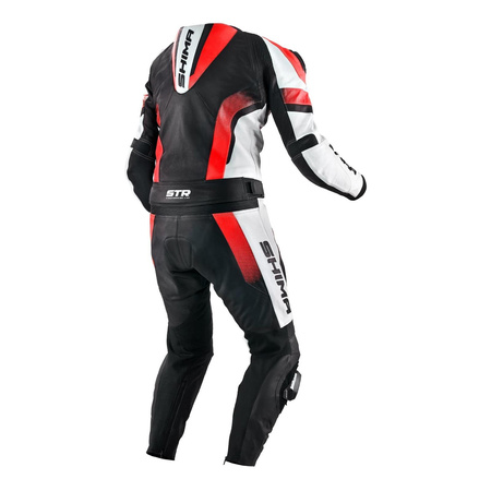 Kombinezon dwuczęściowy SHIMA STR RED FLUO czarny biały czerwony fluo