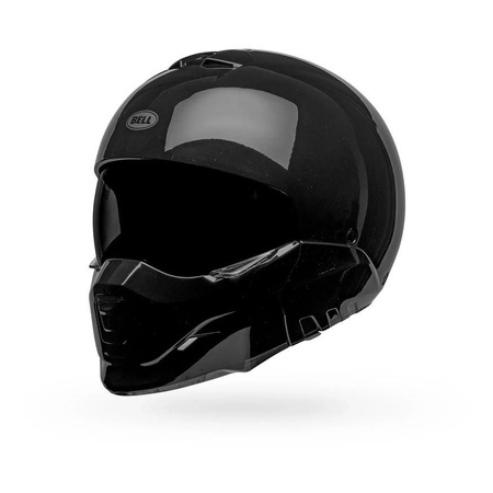 Kask szczękowy BELL BROOZER SOLID BLACK czarny
