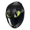 Kask integralny HJC R-PHA 11 TOOTHLESS UNIVERSAL BLACK czarny szary żółty zielony czerwony