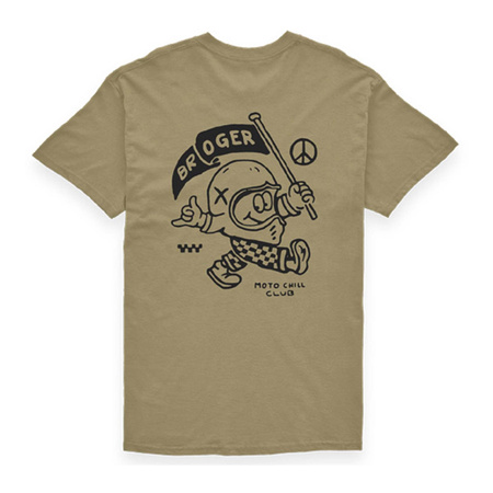 Koszulka T-shirt BROGER RACER OLIVE zielony