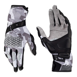 Rękawice cross LEATT ADV X-FLOW 7.5 STEEL szary czarny