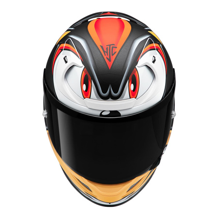 Kask integralny HJC RPHA 12 SHADOW THE HEDGEHOG czarny biały czerwony