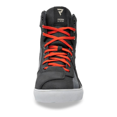 Trampki motocyklowe REBELHORN VANDAL PRINTED BLACK/RED czarny czerwony