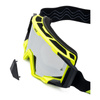 Gogle motocyklowe IMX SAND FLUO YELLOW MATT/BLACK SZYBA SILVER IRIDIUM + CLEAR żółty fluo czarny