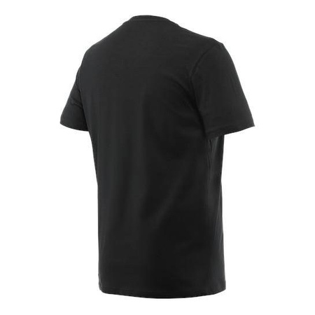 Koszulka T-shirt DAINESE STRIPES BLACK/RED czarny czerwony