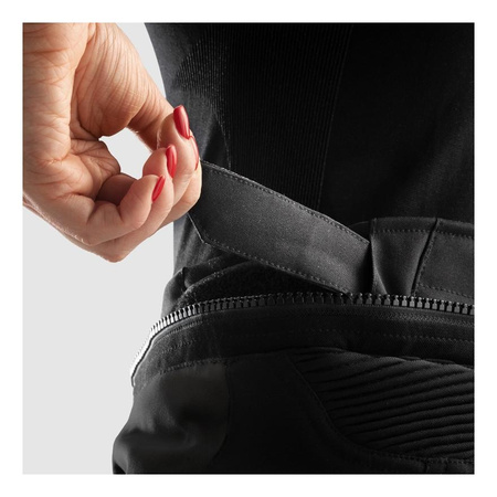 Spodnie tekstylne damskie REBELHORN HARDY 3.0 LADY SHORT BLACK czarny