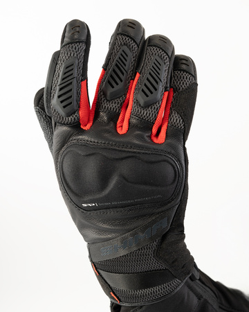 Rękawice miejskie SHIMA HERO RED czarny czerwony