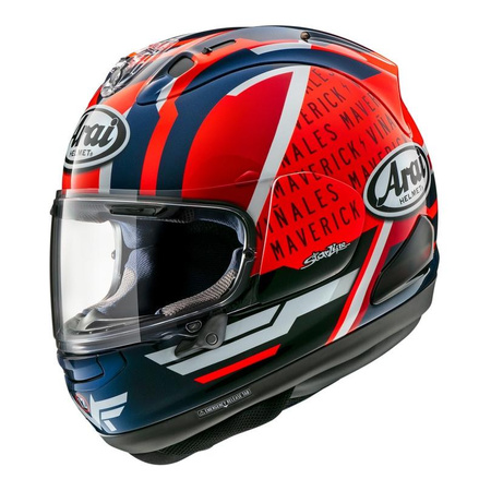 Kask integralny ARAI RX-7V EVO MAVERICK czerwony niebieski biały czarny