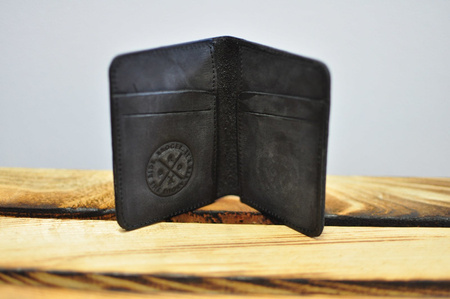 Portfel BROGER ALASKA VINTAGE BLACK czarny