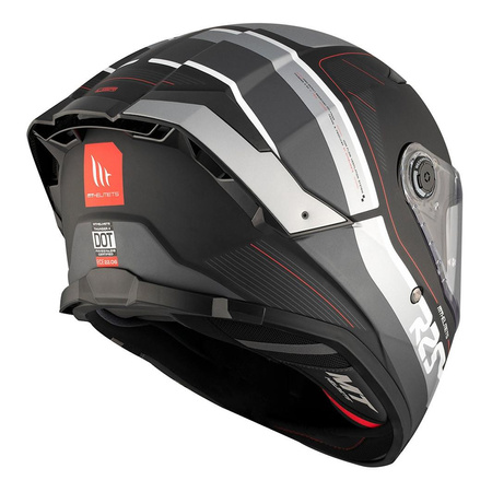 Kask integralny MT THUNDER 4 SV R25 MATT BLACK/GREY czarny szary
